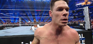John Cena WWE Royal Rumble, Jey Uso wins