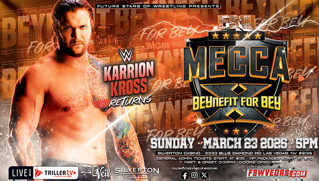 Karrion Kross Set To Be Part of FSW's Chris Bey Benefit Show | 411MANIA