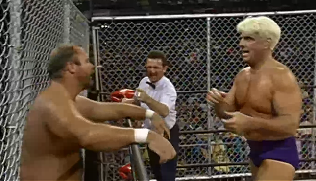 WCW Monday Nitro 10-9-95 Arn Anderson Ric Flair