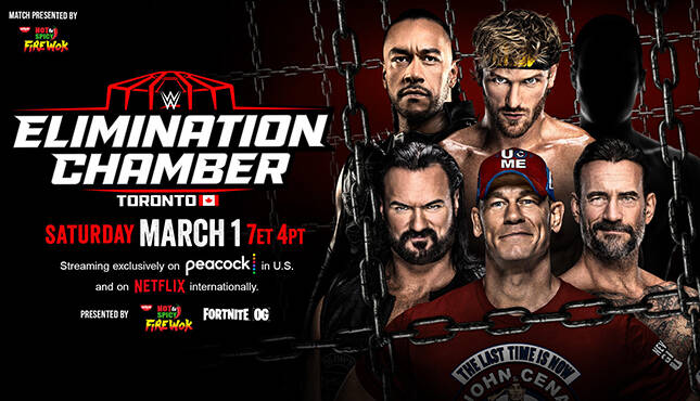 WWE Elimination Chamber 2025 M Drew McIntyre