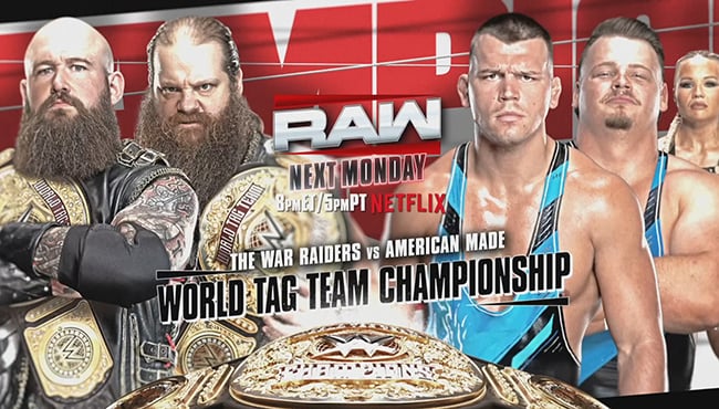 Updated Card For Next Week's WWE Raw | 411MANIA | Wrestling News