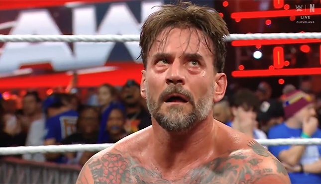 WWE Raw CM Punk 2-3-25