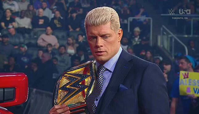 WWE Smackdown Cody Rhodes 2-28-25, Solo Sikoa