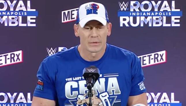 John Cena, Royal Rumble, WWE Elimination Chamber