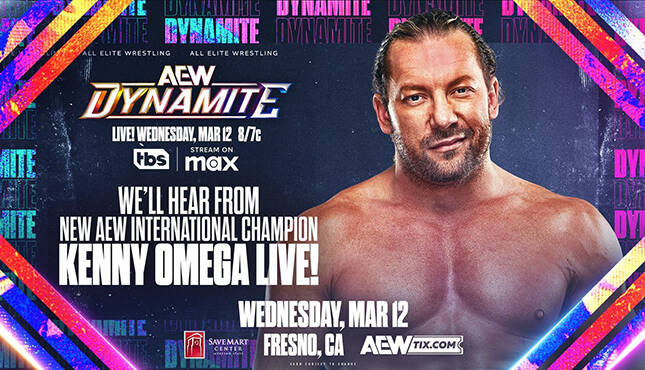 AEW Dynamite 3-12-25 Kenny Omega