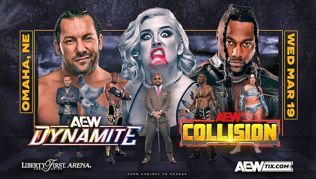 AEW Dynamite Collision March 19 Omaha