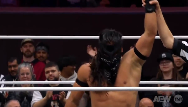 Bandido Retrieves Gravity's Mask From Chris Jericho On AEW Collision ...