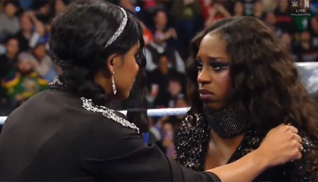 Bianca Belair Naomi WWE Smackdown 3-7-25