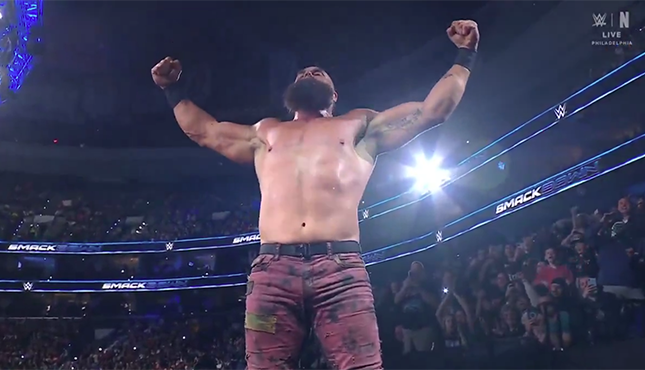 Braun Strowman WWE Smackdown 3-7-25 broken wrist, new horror movie