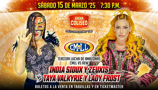 CMLL Sábado De Coliseo 3-15-25