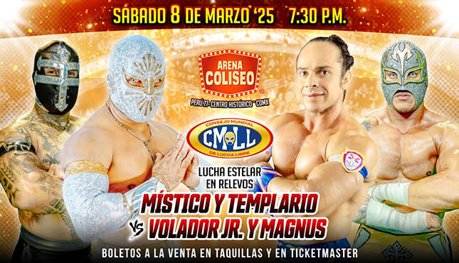 CMLL Sábado De Coliseo 3.8.25