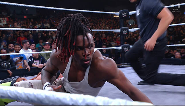 Je'Von Evans WWE NXT 3-11-25