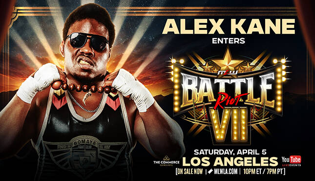 MLW Battle Riot VII Alex Kane