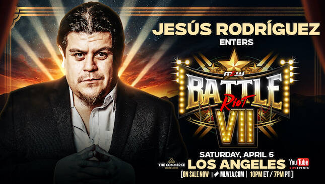 MLW Battle Riot VII Jesus Rodriguez