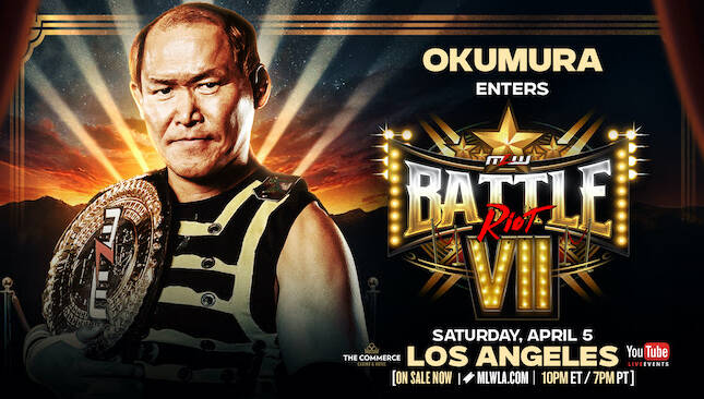 MLW Battle Riot VII Okumura