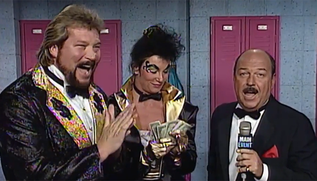 Ted DiBiase Sensational Sherri Martel WWE Saturday Night's Main Event XXIX