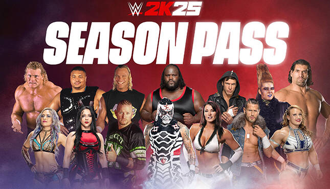 WWE 2K25 DLC Season Pass