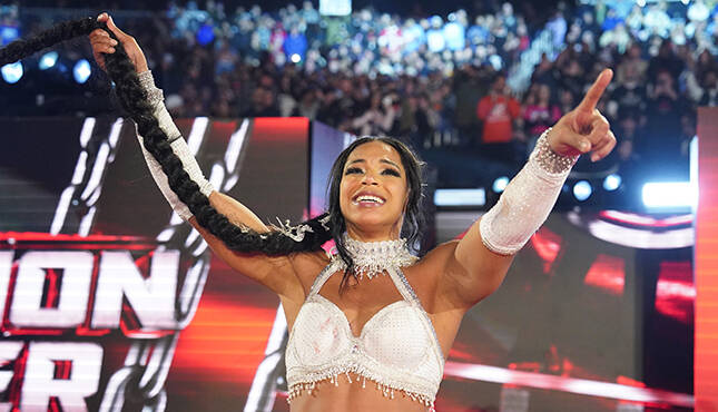 WWE Elimination Chamber Bianca Belair