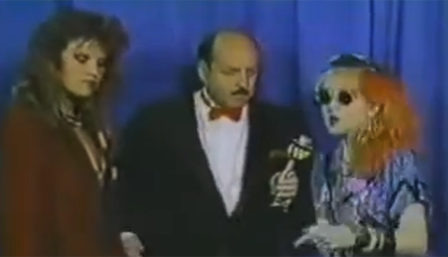 Wendi Richter Cyndi Lauper WWE