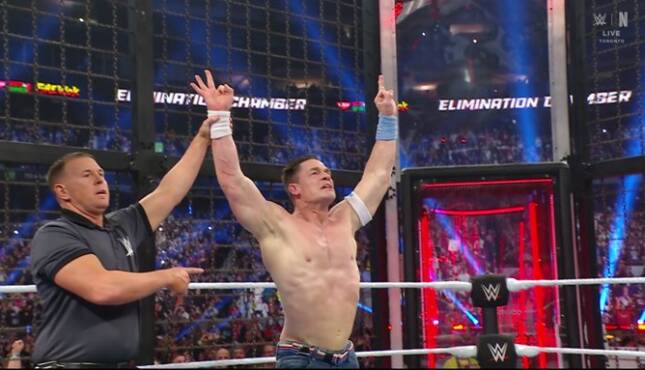 WWE Elimination Chamber John Cena