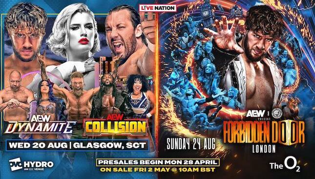 AEW x NJPW Forbidden Door 2025 - Dyamite Collision Glasgow