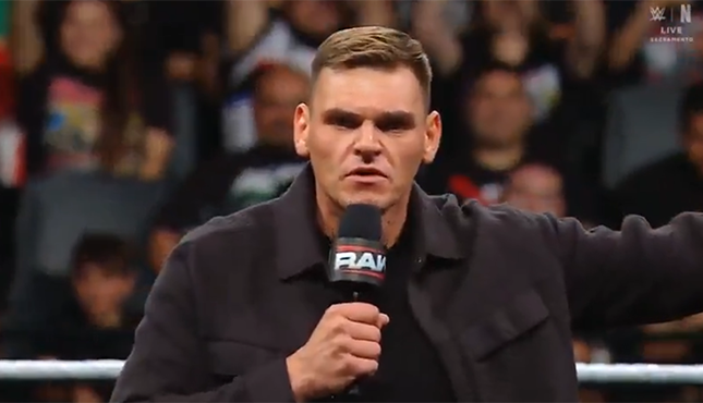 Gunther WWE Raw 4-14-25