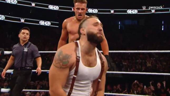 WWE NXT Stand & Deliver Stacks Lorenzo betrays Tony D'Angelo