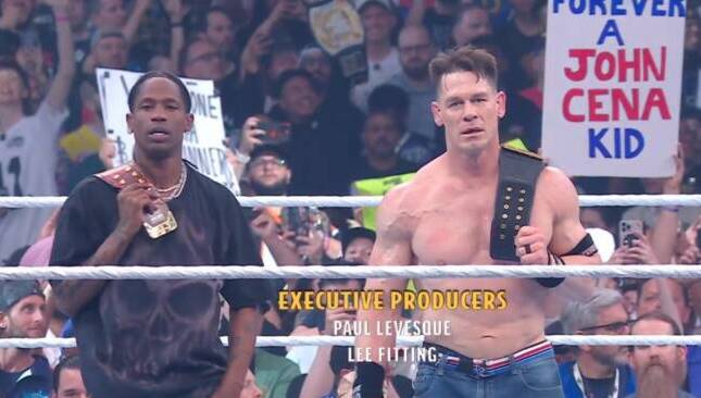 John Cena Travis Scott