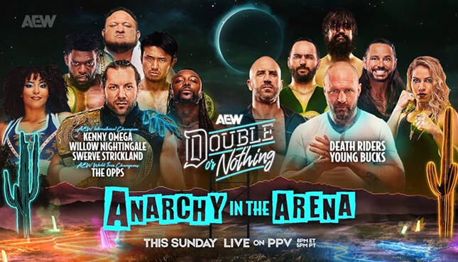 AEW Double Or Nothing Anarchy In the Arena