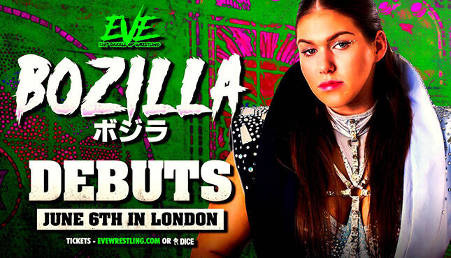 Bozilla Pro Wrestling EVE Bozilla AEW TBS Title