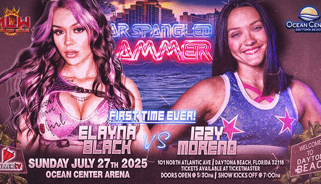 Elayna Black Izzy Moreno ALW Star Spangled Slammer