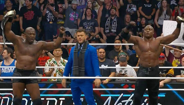 Hurt Syndicate MJF AEW Double Or Nothing