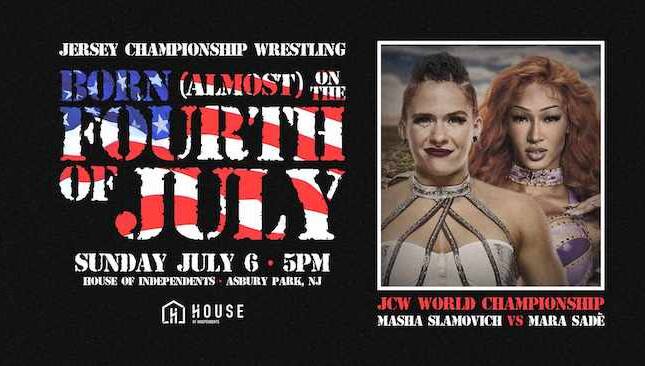 Jersey Championship Wrestling Masha Slamovich vs. Mara Sade JCW