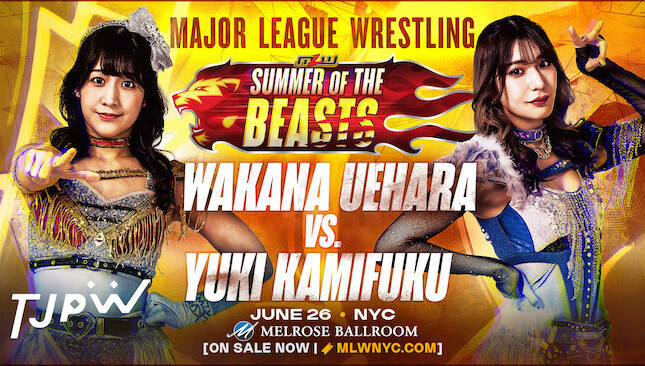 MLW Summer of the Beasts Yuki Kamifuku vs Wakanda Uehara