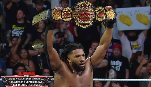 Trick Williams WWE NXT Battleground, Joe Hendry loses