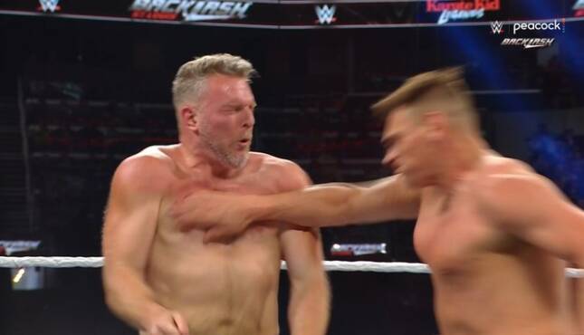 Gunther Pat McAfee WWE Backlash