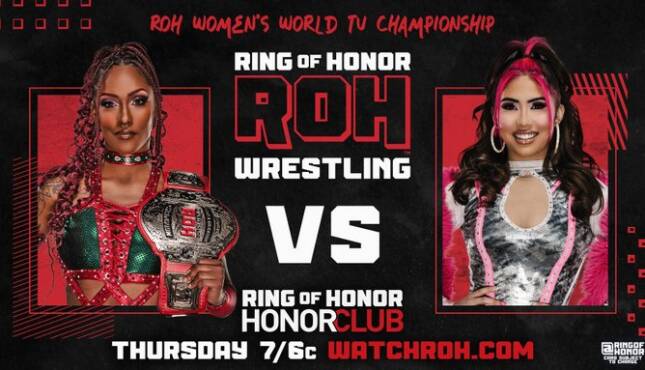 Wwe Rih Lineup For Tonight's ROH TV on HonorClub | 411MANIA | Wrestling News ...