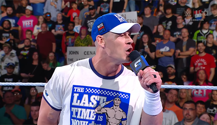 John Cena Appears in Video Message at WWE SmackDown