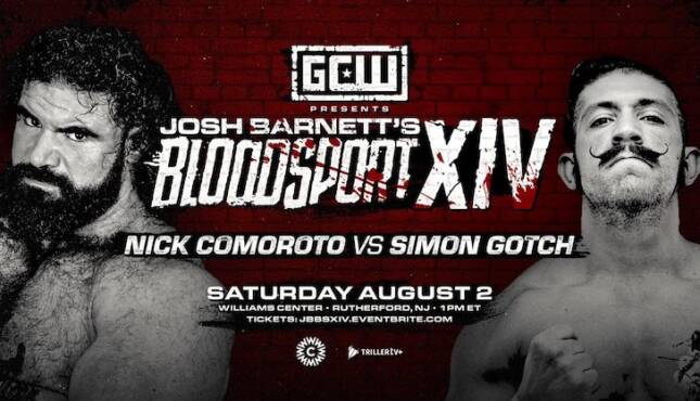 GCW Josh Barnett Bloodsport XIV - Nick Comoroto vs Simon Gotch