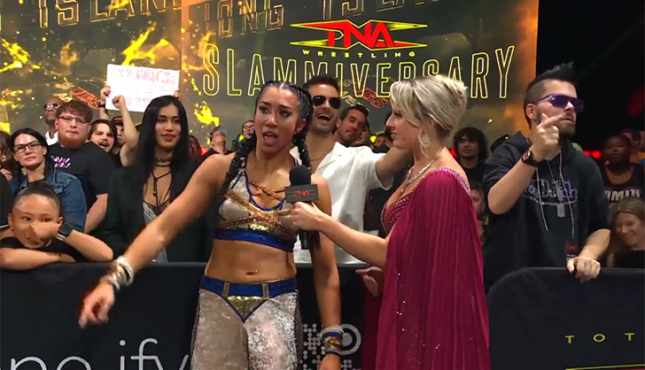 Indi Hartwell Gia Miller TNA Slammiversary 2025