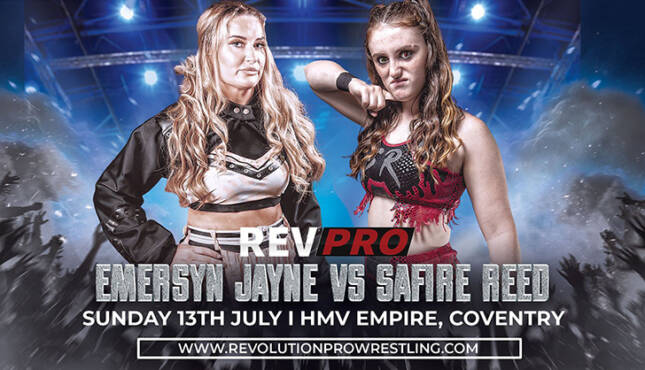 RevPro Live In Coventry Results 7.13.25: Safire Reed Earns RevPro Women ...