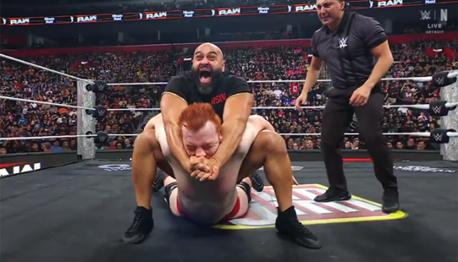Rusev Sheamus WWE Raw 7-28-25