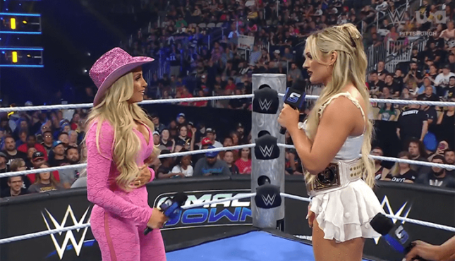 Trish Stratus WWE Smackdown Tiffany Stratton 7-04-25