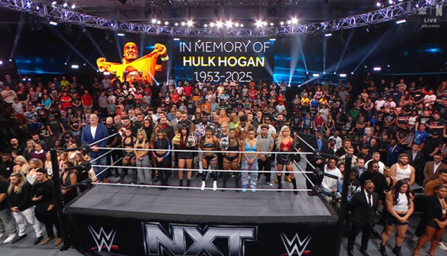 WWE NXT Hulk Hogan 7-29-25