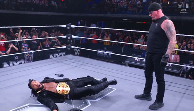 WWE NXT Trick Williams Undertaker 7-22-25