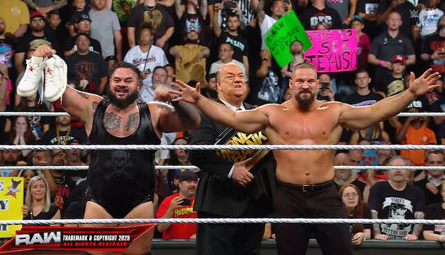WWE Raw Bronson Reed Bron Breakker 7-28-25,