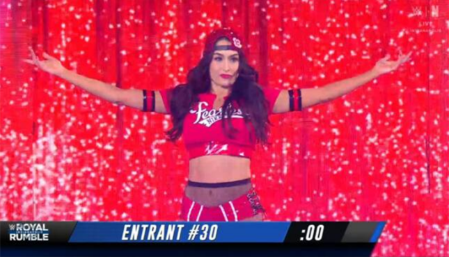 WWE Royal Rumble 2025 Nikki Bella