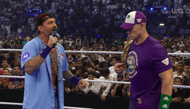 WWE Smackdown CM Punk John Cena 06-27-25
