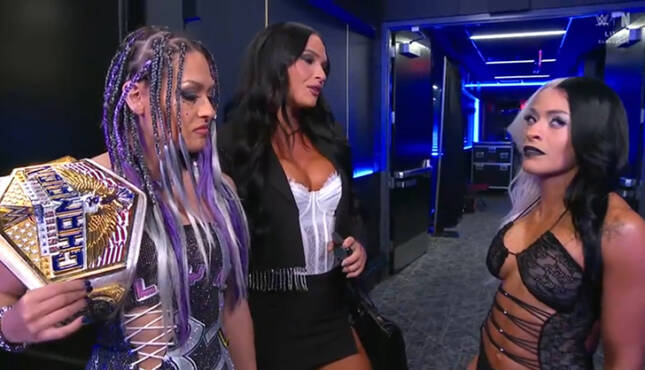WWE Smackdown Guilia Kiana James Zelina Vega 7-25-25