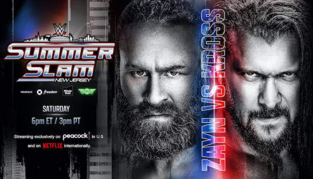 WWE SummerSlam 2025 Killer Kross Kross vs Sami Zayn